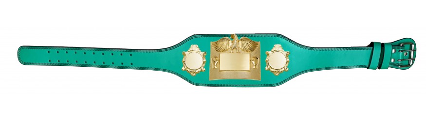 SMALL GOLD EAGLE CHAMPIONSHIP BELT - PLT299/G -4 COLOURS - BLACK, RED, BLUE, GREEN SMALL GOLD EAGLE CHAMPIONSHIP BELT - PLT299/G -4 COLOURS - BLACK, RED, BLUE, GREEN